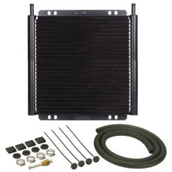 Hot Sale ???? Derale Plate & Fin Trans Cooler Kit (11/32 Inch) 13504 ⭐