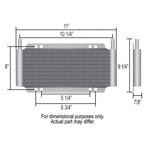 Promo ???? Derale Plate & Fin Trans Cooler Kit (11/32 Inch) 13503 ???? - Image 2