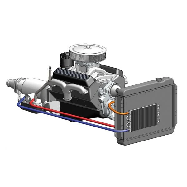 Promo ❤️ Derale Dyno-Cool Aluminum Trans Cooler 12904 ⭐ - Image 3