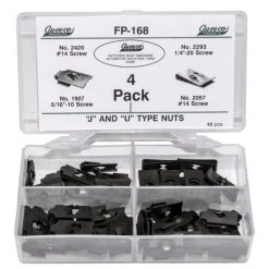 Discount ???? Auveco J & U Type Nuts 48 Pieces FP-168 ❤️