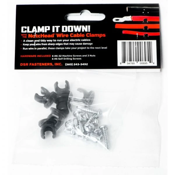 Top 10 ???? NotcHead AN-3 Or #6 AWG Wire Cable Line Clamps 2318-6 ???? - Image 2